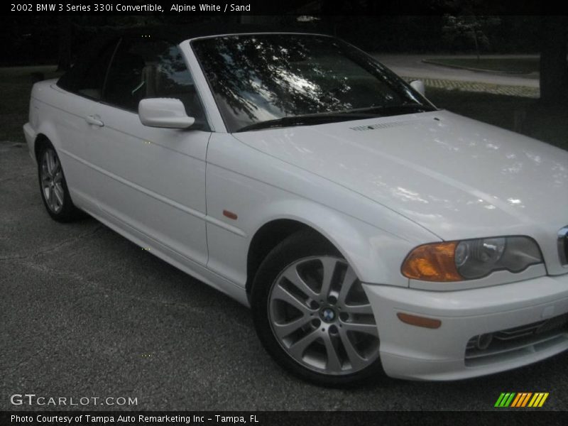 Alpine White / Sand 2002 BMW 3 Series 330i Convertible