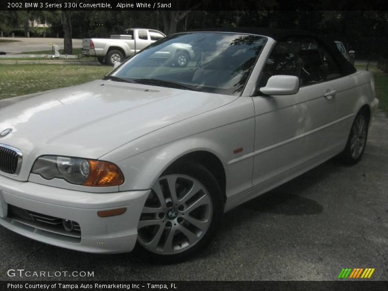 Alpine White / Sand 2002 BMW 3 Series 330i Convertible