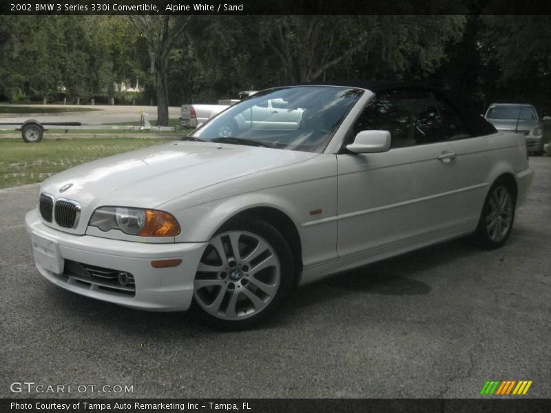 Alpine White / Sand 2002 BMW 3 Series 330i Convertible