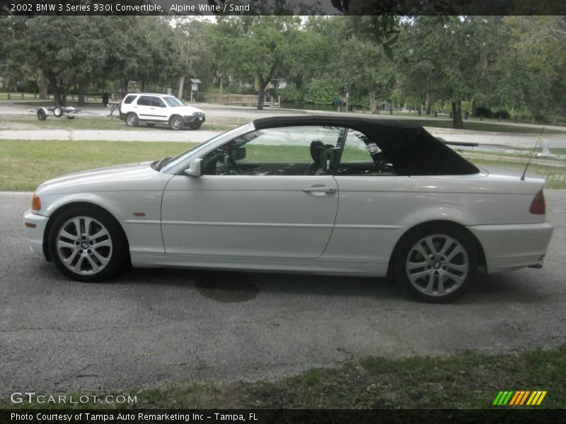 Alpine White / Sand 2002 BMW 3 Series 330i Convertible