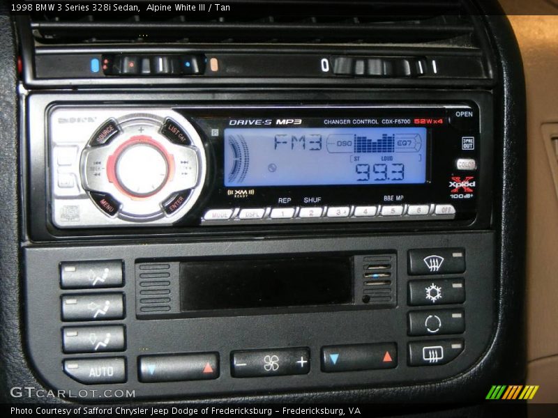 Alpine White III / Tan 1998 BMW 3 Series 328i Sedan