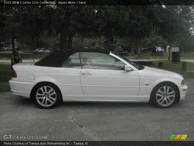 Alpine White / Sand 2002 BMW 3 Series 330i Convertible