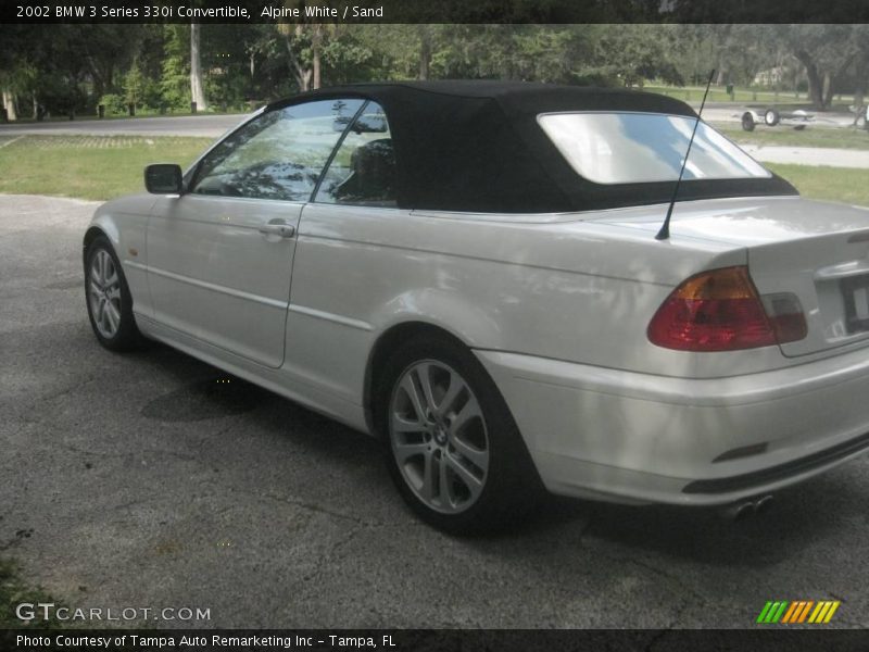 Alpine White / Sand 2002 BMW 3 Series 330i Convertible