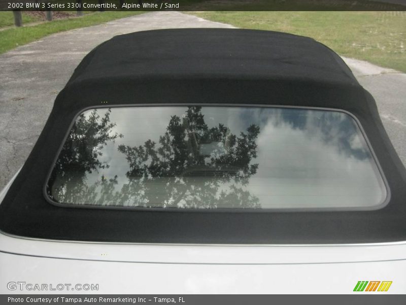 Alpine White / Sand 2002 BMW 3 Series 330i Convertible