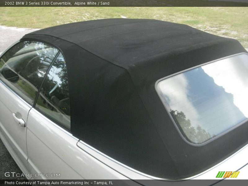 Alpine White / Sand 2002 BMW 3 Series 330i Convertible