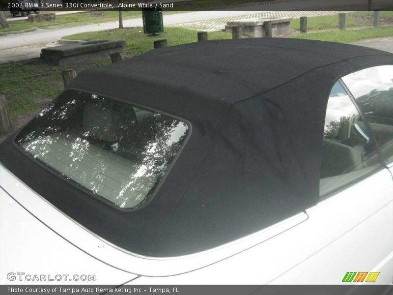 Alpine White / Sand 2002 BMW 3 Series 330i Convertible