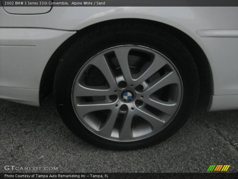 Alpine White / Sand 2002 BMW 3 Series 330i Convertible