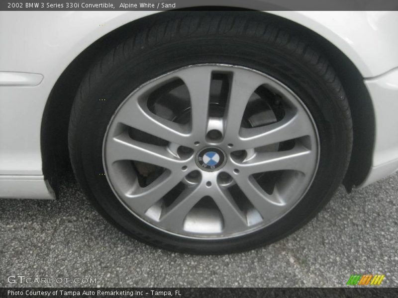 Alpine White / Sand 2002 BMW 3 Series 330i Convertible