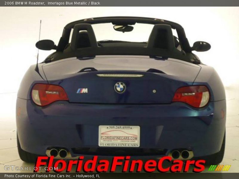 Interlagos Blue Metallic / Black 2006 BMW M Roadster