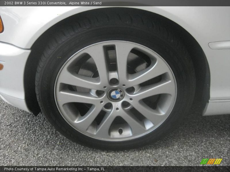 Alpine White / Sand 2002 BMW 3 Series 330i Convertible