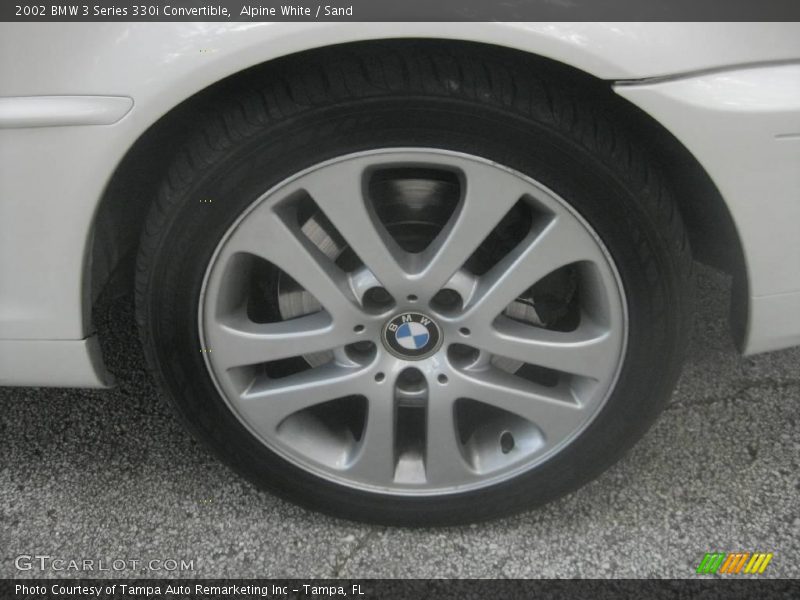 Alpine White / Sand 2002 BMW 3 Series 330i Convertible