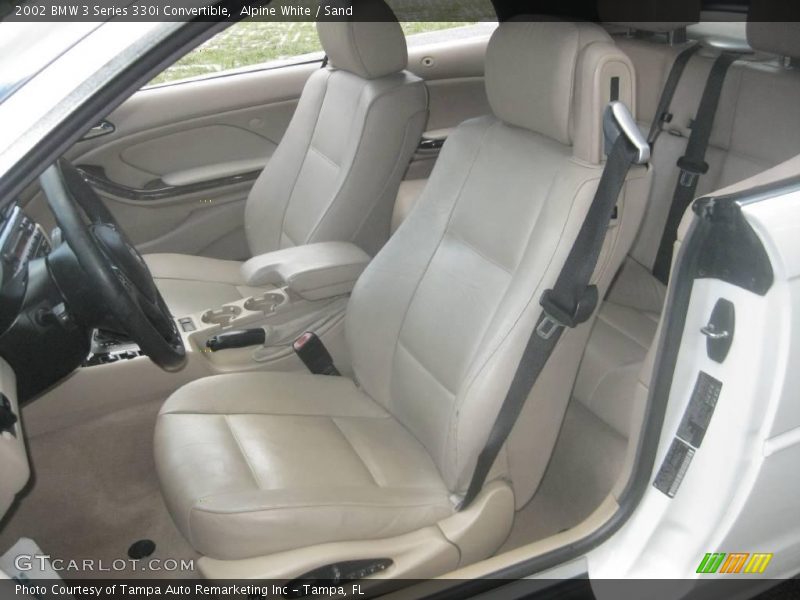 Alpine White / Sand 2002 BMW 3 Series 330i Convertible