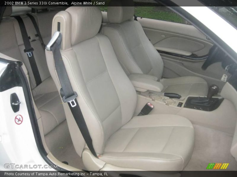 Alpine White / Sand 2002 BMW 3 Series 330i Convertible