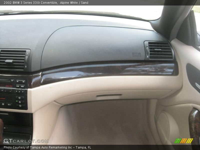 Alpine White / Sand 2002 BMW 3 Series 330i Convertible
