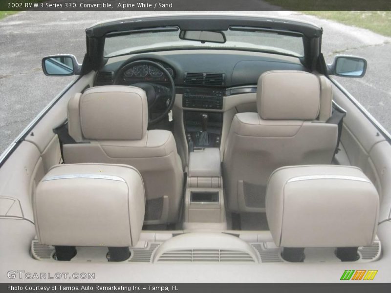 Alpine White / Sand 2002 BMW 3 Series 330i Convertible