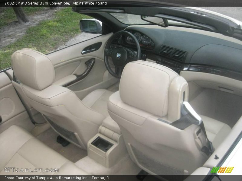Alpine White / Sand 2002 BMW 3 Series 330i Convertible