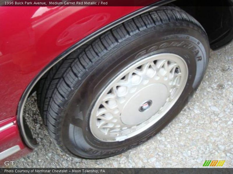 Medium Garnet Red Metallic / Red 1996 Buick Park Avenue