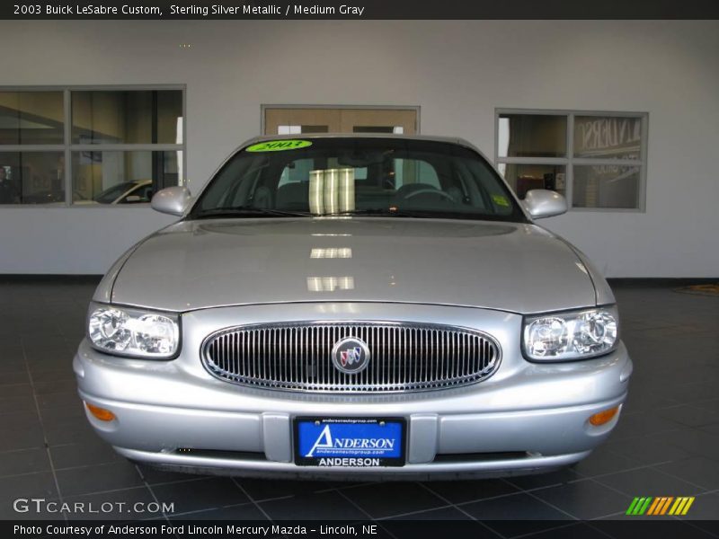 Sterling Silver Metallic / Medium Gray 2003 Buick LeSabre Custom
