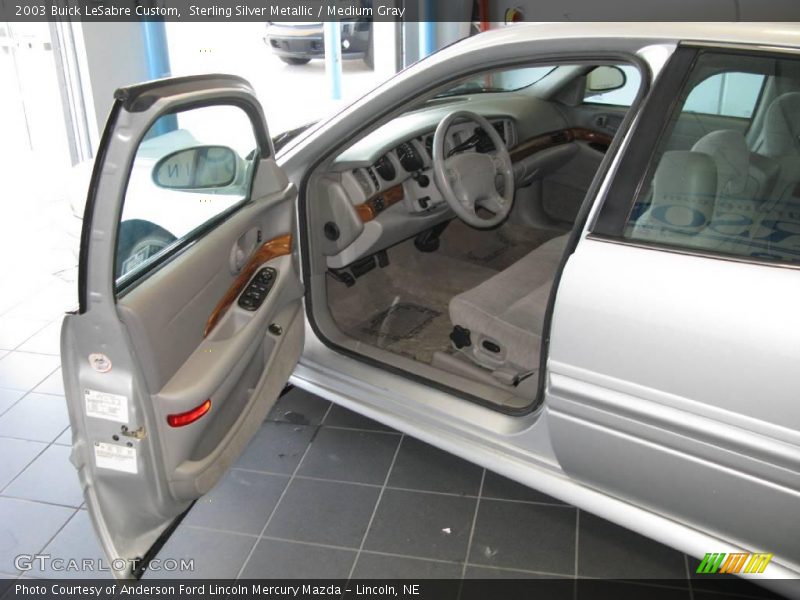 Sterling Silver Metallic / Medium Gray 2003 Buick LeSabre Custom