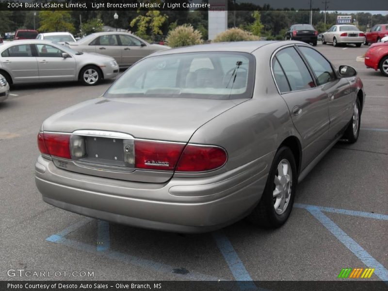Light Bronzemist Metallic / Light Cashmere 2004 Buick LeSabre Limited