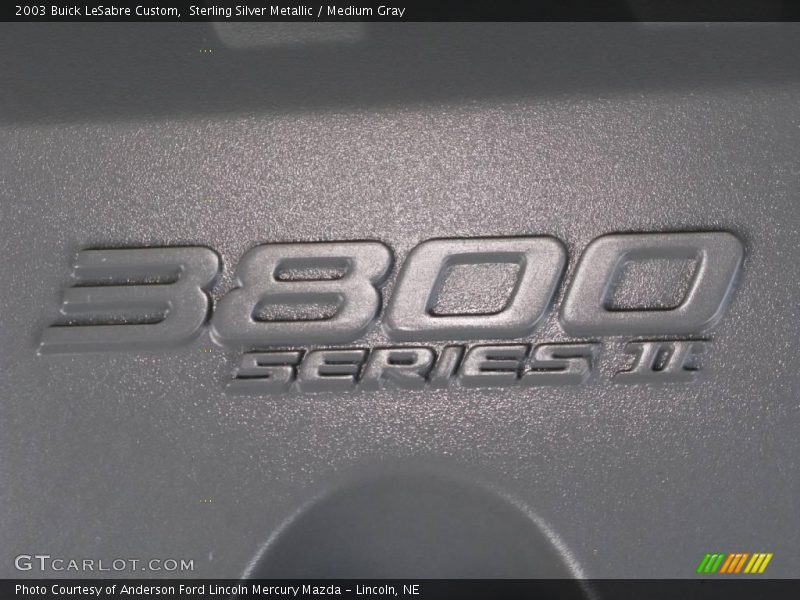 Sterling Silver Metallic / Medium Gray 2003 Buick LeSabre Custom