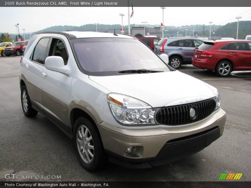 Frost White / Light Neutral 2005 Buick Rendezvous CXL AWD