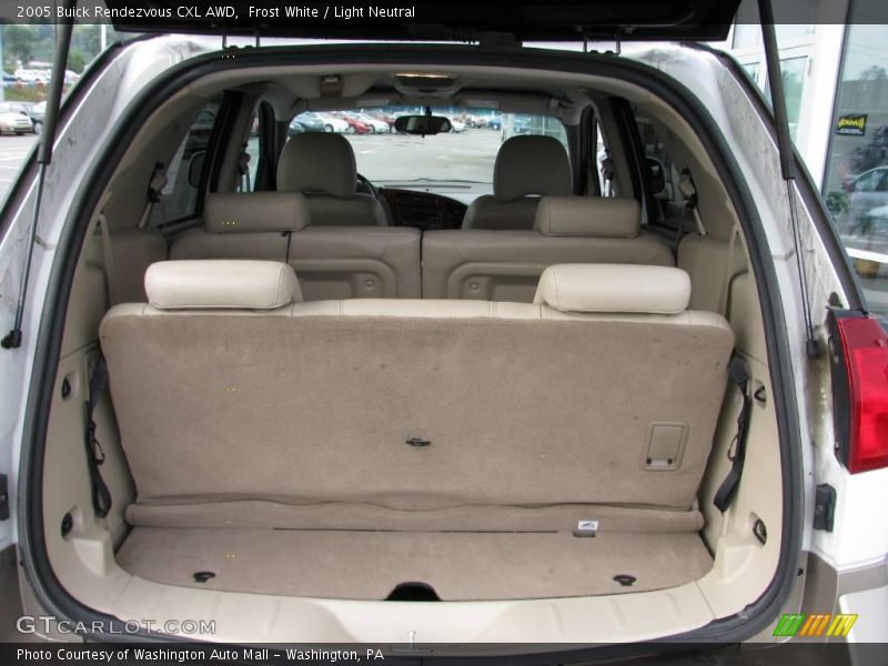 Frost White / Light Neutral 2005 Buick Rendezvous CXL AWD