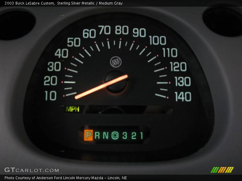 Sterling Silver Metallic / Medium Gray 2003 Buick LeSabre Custom