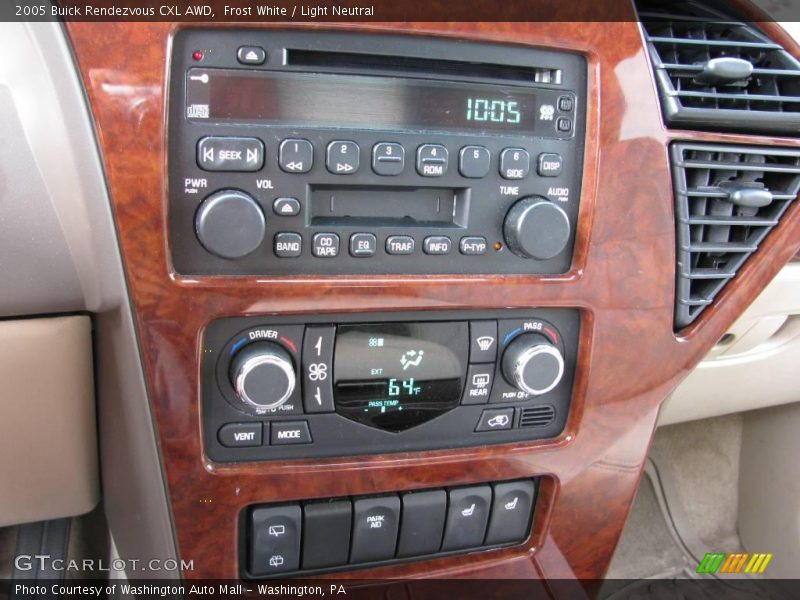 Frost White / Light Neutral 2005 Buick Rendezvous CXL AWD