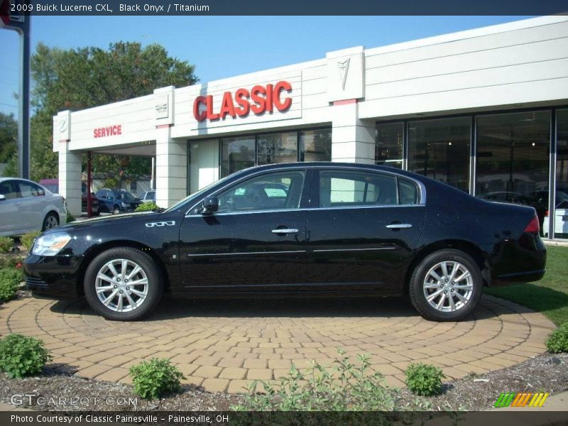 Black Onyx / Titanium 2009 Buick Lucerne CXL