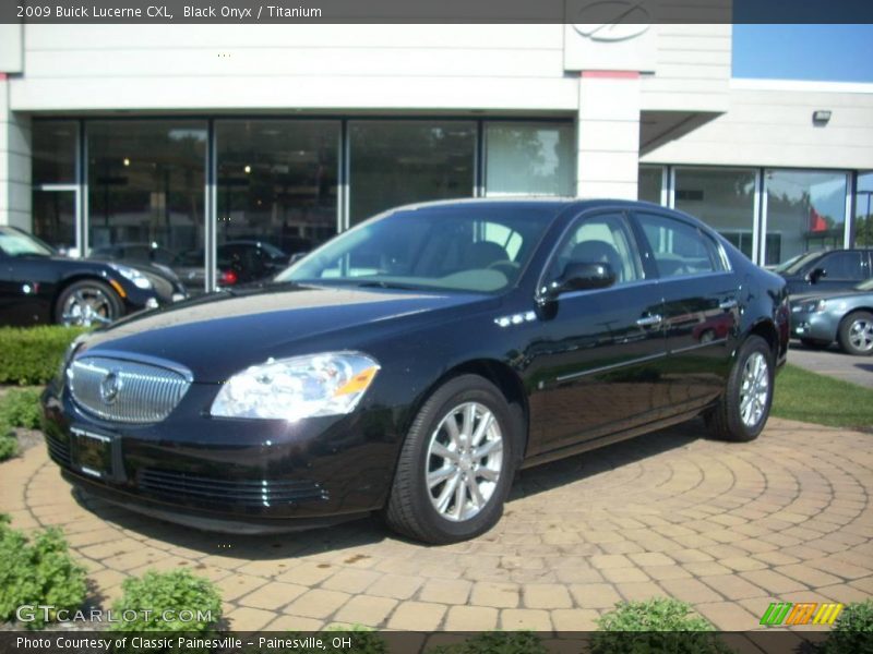Black Onyx / Titanium 2009 Buick Lucerne CXL