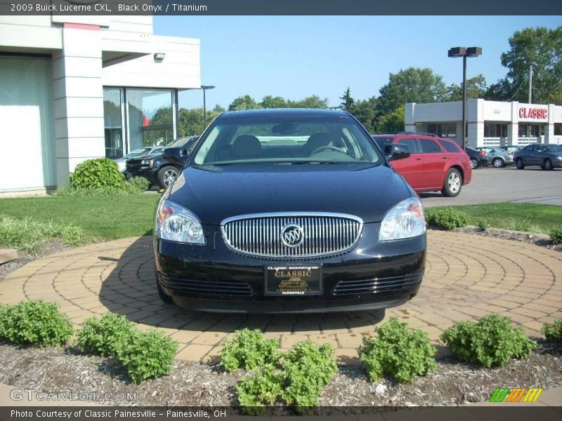 Black Onyx / Titanium 2009 Buick Lucerne CXL