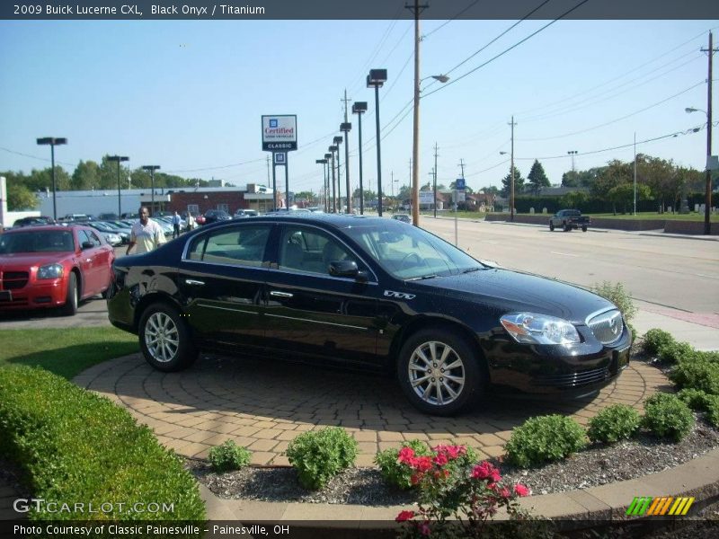 Black Onyx / Titanium 2009 Buick Lucerne CXL