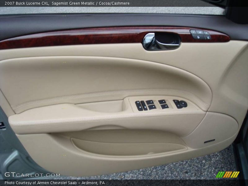 Sagemist Green Metallic / Cocoa/Cashmere 2007 Buick Lucerne CXL