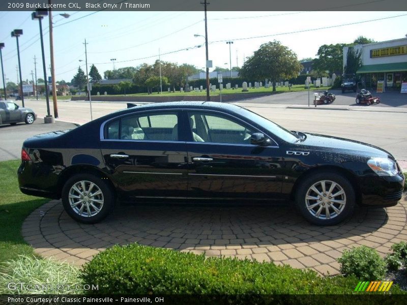 Black Onyx / Titanium 2009 Buick Lucerne CXL