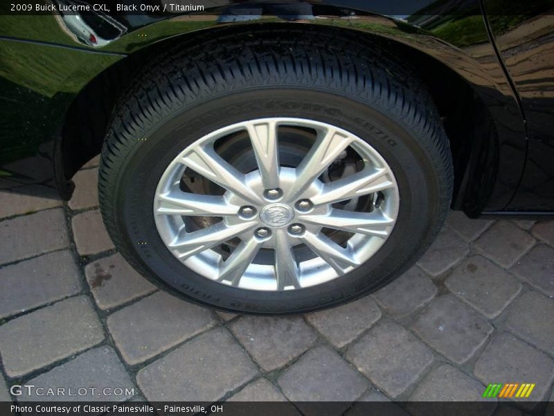 Black Onyx / Titanium 2009 Buick Lucerne CXL