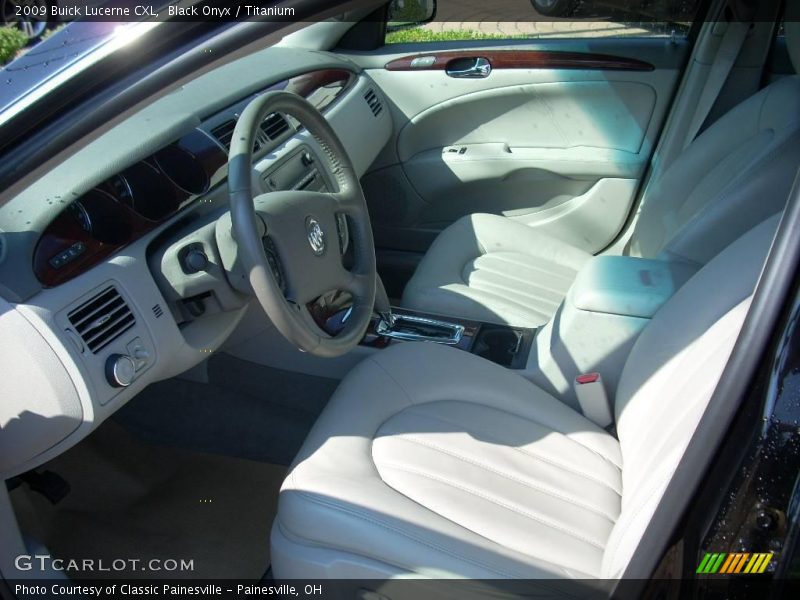 Black Onyx / Titanium 2009 Buick Lucerne CXL