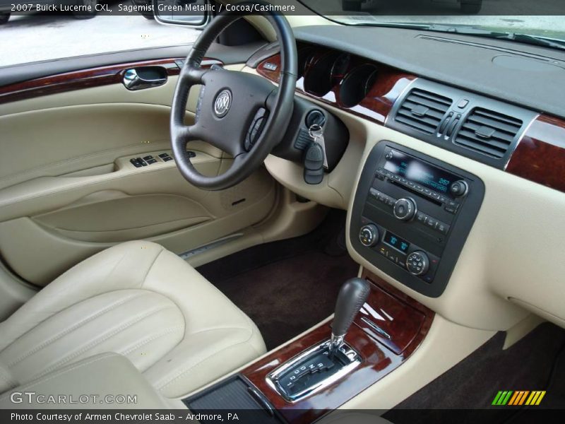 Sagemist Green Metallic / Cocoa/Cashmere 2007 Buick Lucerne CXL