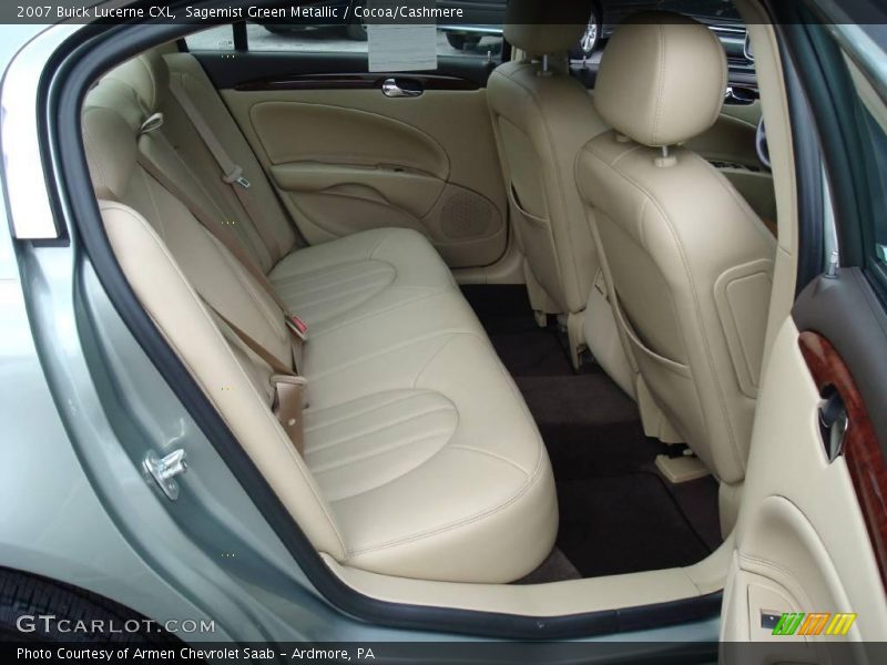 Sagemist Green Metallic / Cocoa/Cashmere 2007 Buick Lucerne CXL