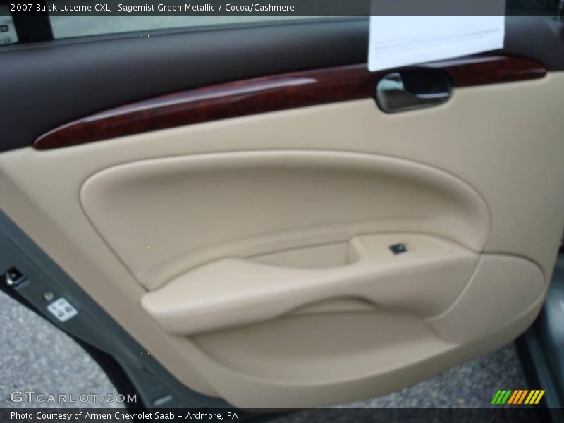 Sagemist Green Metallic / Cocoa/Cashmere 2007 Buick Lucerne CXL