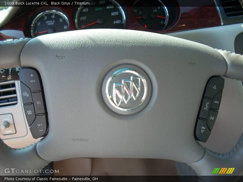 Black Onyx / Titanium 2009 Buick Lucerne CXL