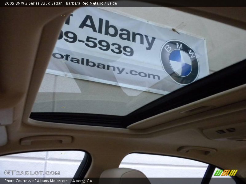 Barbara Red Metallic / Beige 2009 BMW 3 Series 335d Sedan