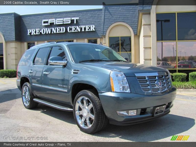 Stealth Gray / Ebony 2008 Cadillac Escalade