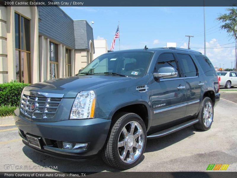 Stealth Gray / Ebony 2008 Cadillac Escalade