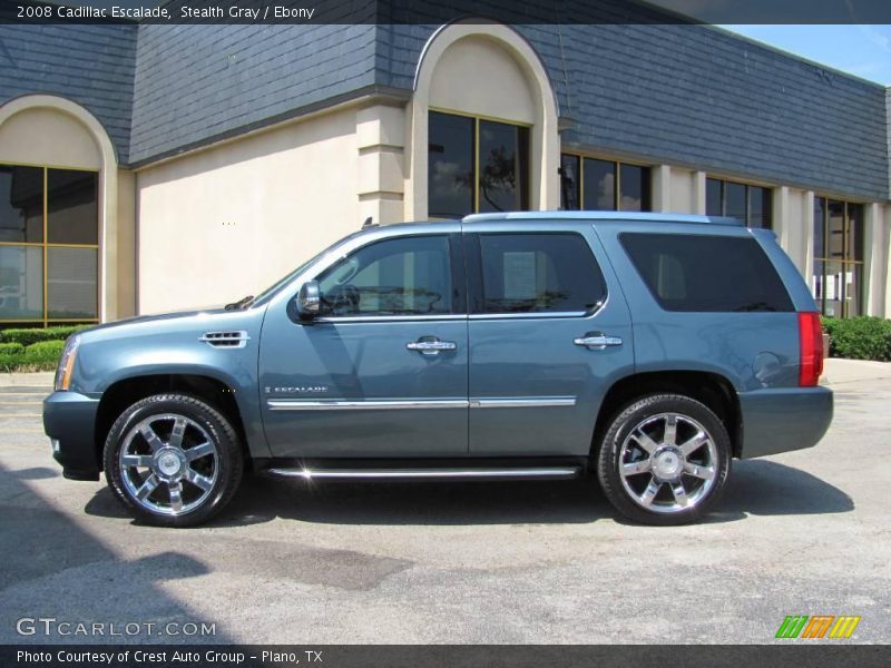 Stealth Gray / Ebony 2008 Cadillac Escalade