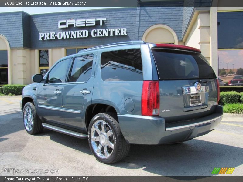 Stealth Gray / Ebony 2008 Cadillac Escalade