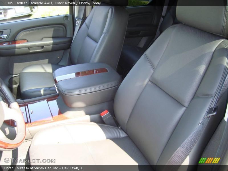 Black Raven / Ebony/Ebony 2009 Cadillac Escalade AWD
