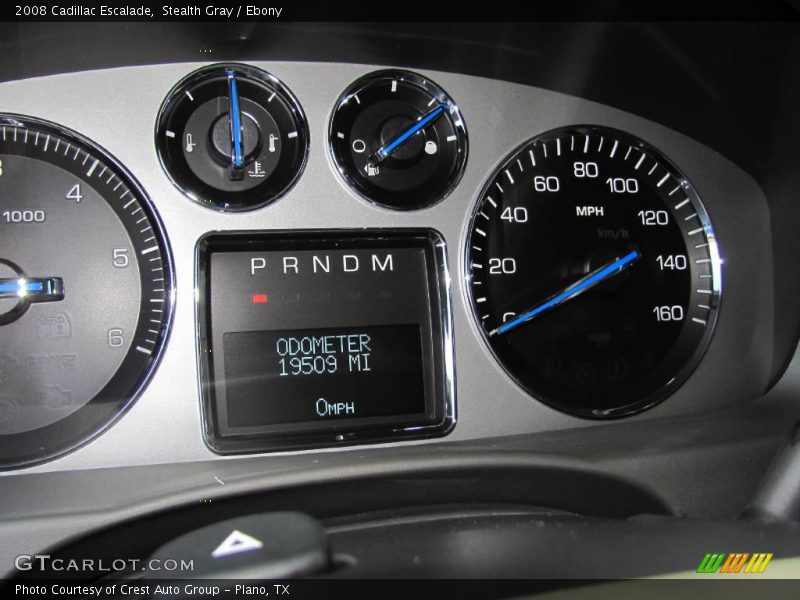Stealth Gray / Ebony 2008 Cadillac Escalade