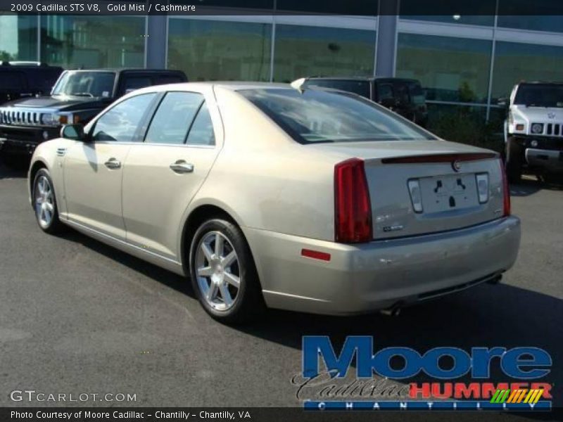 Gold Mist / Cashmere 2009 Cadillac STS V8