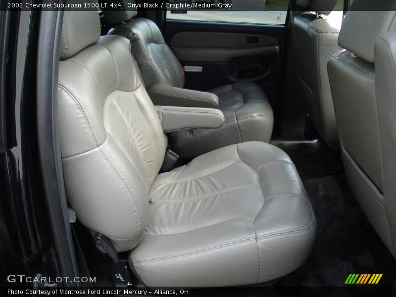 Onyx Black / Graphite/Medium Gray 2002 Chevrolet Suburban 1500 LT 4x4